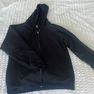 Mens black hoodie